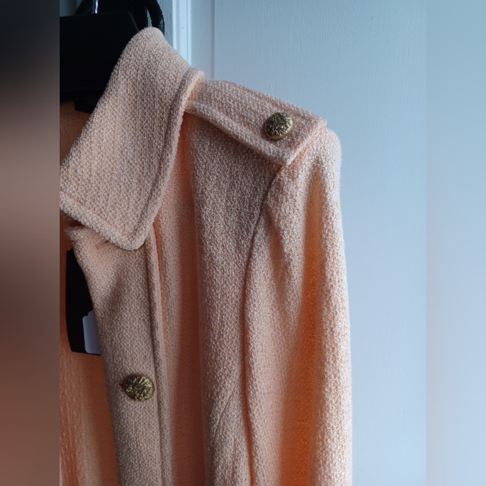 St John Peach Knit Jacket - image 6
